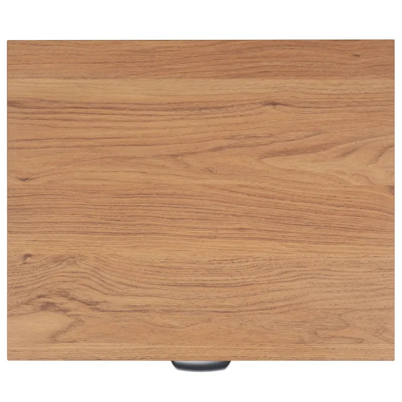 2-Drawer Rattan Nightstand