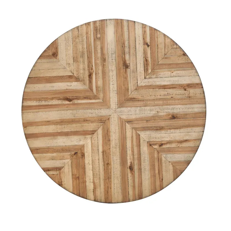 Christopher Knight Home Indoor Dining Round Table With Metal Legs