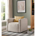 Dack Contemporary Fabric Upholstered Accent Chair by Furniture of America