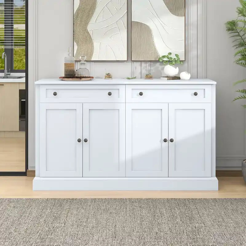 Storage Buffet Cabinet with 2 Drawers