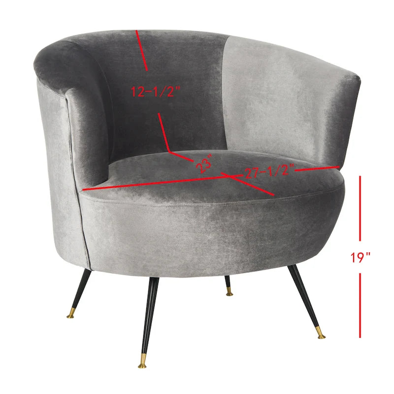 Mid-Century Modern Retro Club Chair - 32Wx33Dx32H