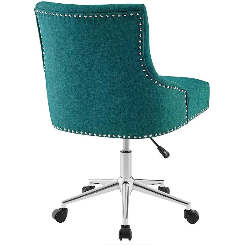 Carson Carrington Lagefors Tufted Swivel Upholstered Fabric Office Chair