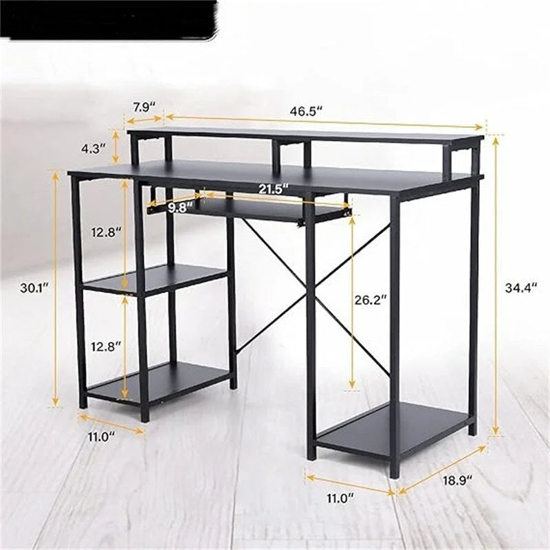Black Computer Desk