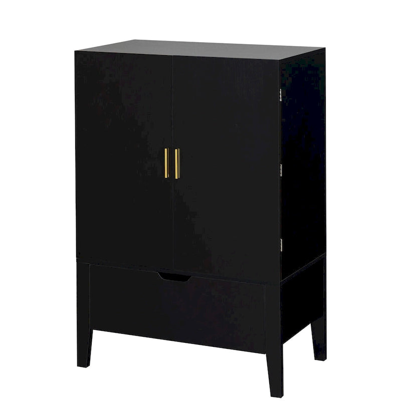 Sideboard Cabinet with Wine Racks & Stemware Holder