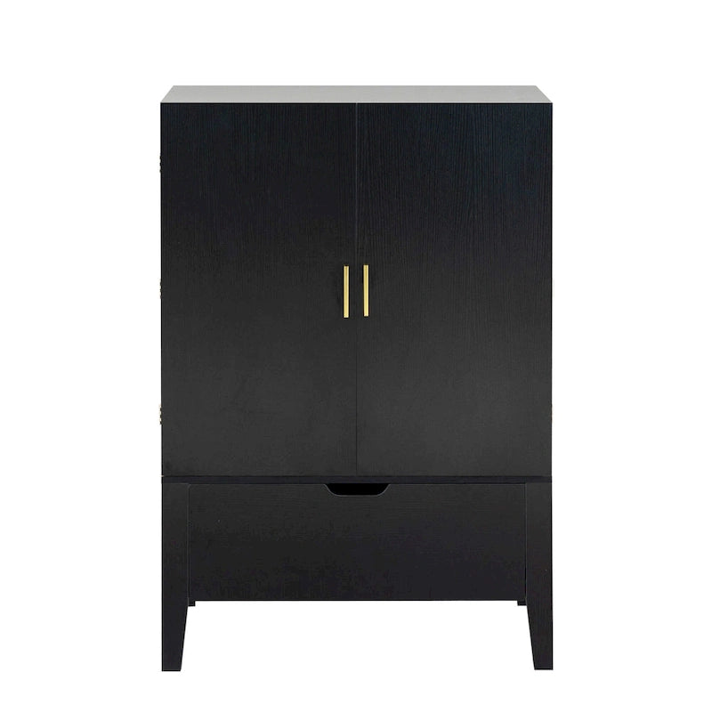 Sideboard Cabinet with Wine Racks & Stemware Holder