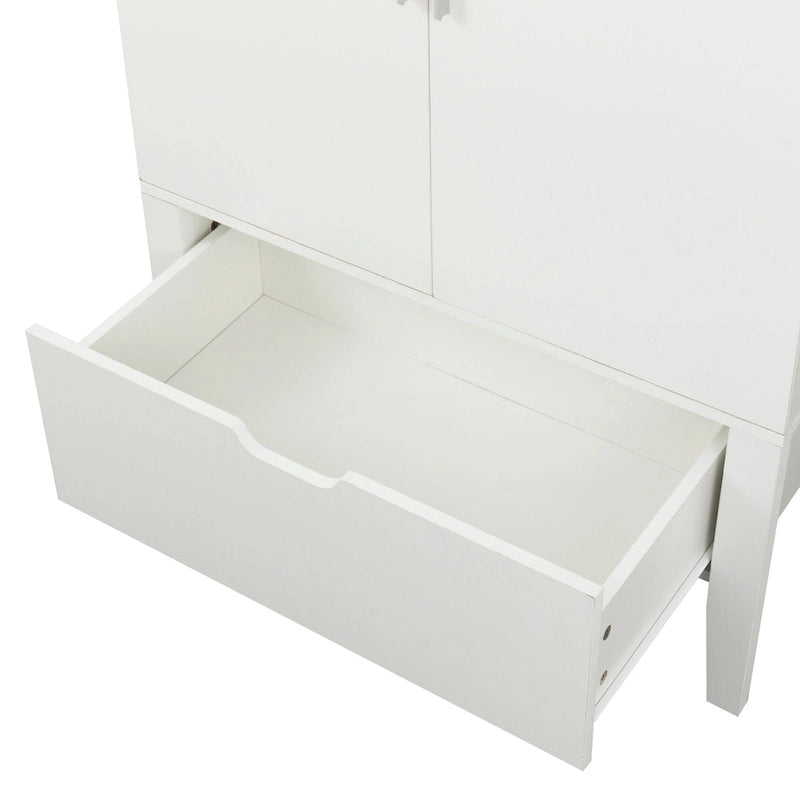 Sideboard Cabinet with Wine Racks & Stemware Holder